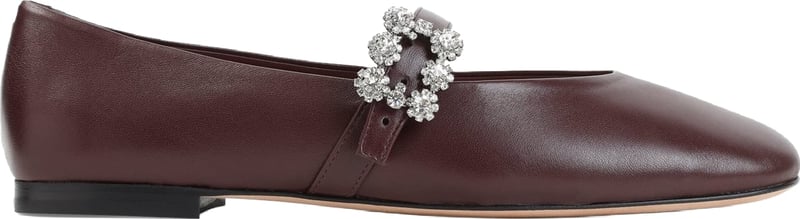 Roger Vivier Mini Flowers Srass Ballerina
