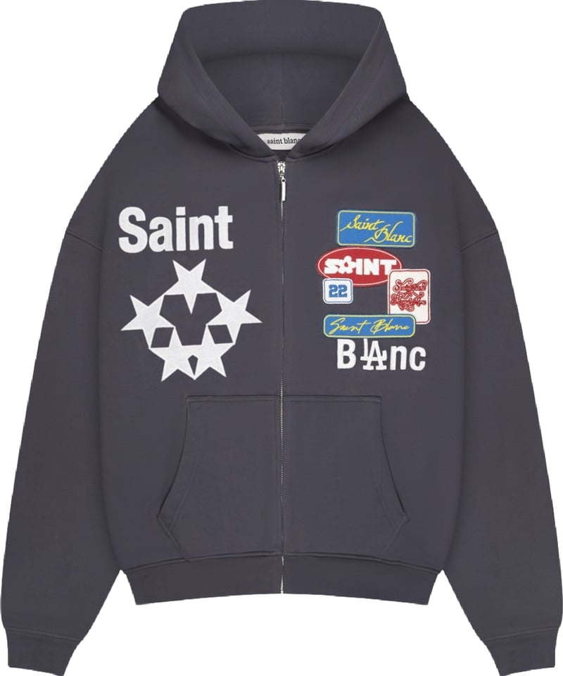 Applique Club Zipper