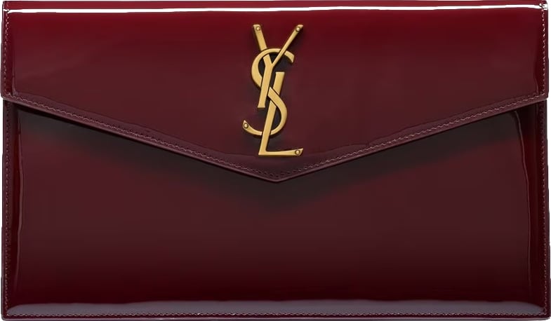 Yves Saint Laurent Uptown Pouch 'Burgundy'