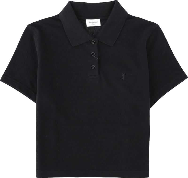 Polo Corta Cassandre In Piqué Di Cotone