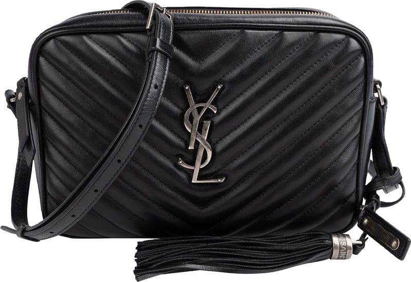 Yves Saint Laurent Quilted Leather Lou Camera Crossbody Bag
