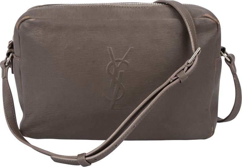Saint Laurent Leather Lou Camera Crossbody Bag