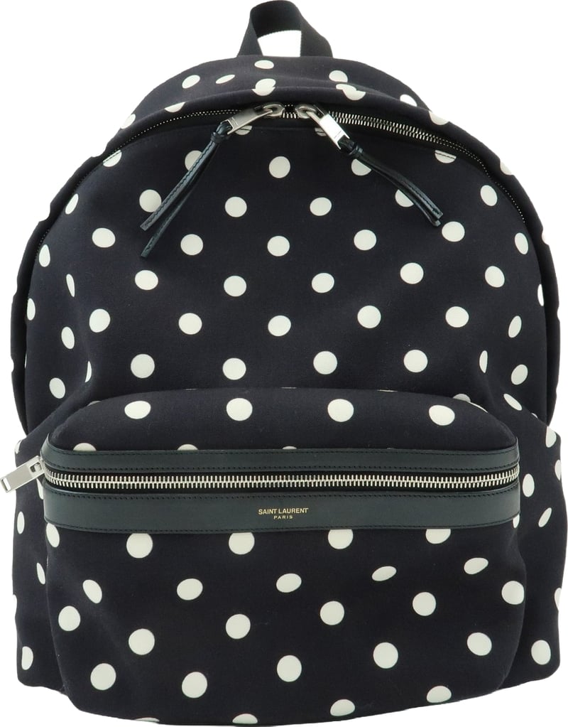 Saint Laurent City Printed Canvas Mini