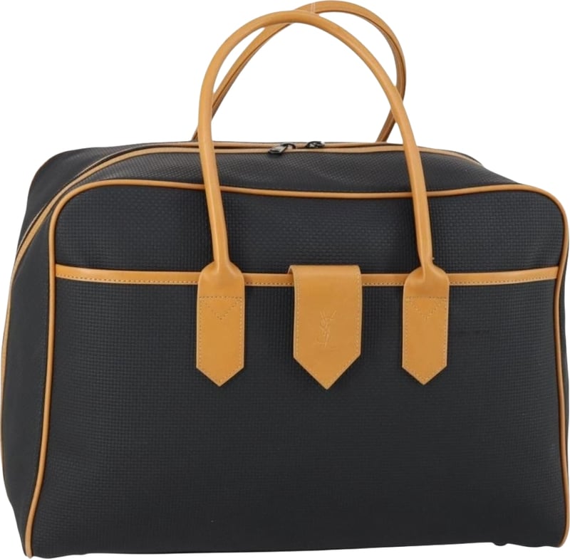 Saint Laurent Vintage Boston PVC Leather