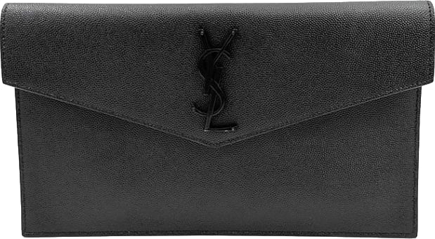 Saint Laurent Uptown Flap Leather Long