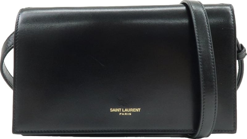 Saint Laurent Paris Chain Leather Mini