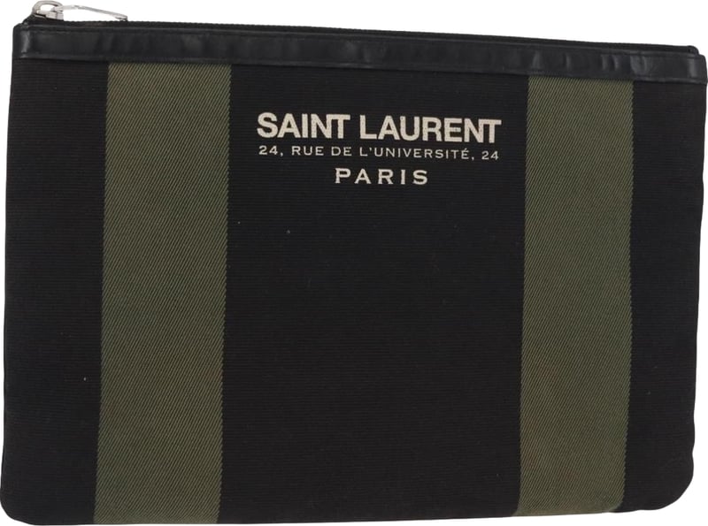 Saint Laurent Beach Zip Canvas Medium