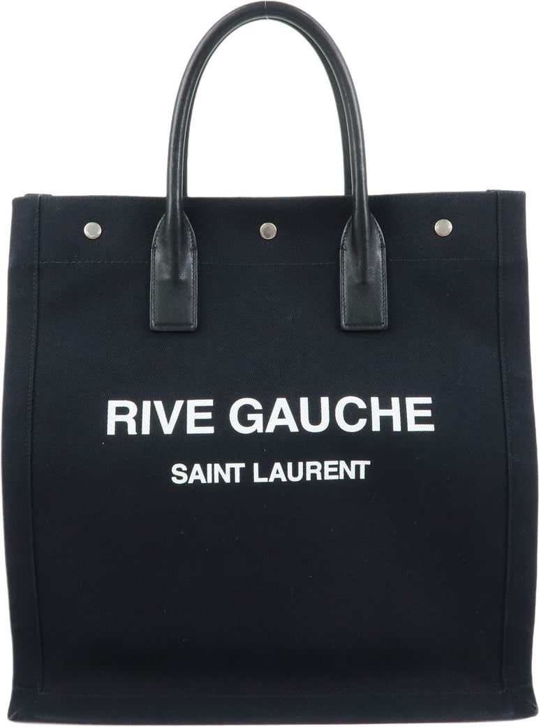 Saint Laurent Rive Gauche Shopper Canvas Tall