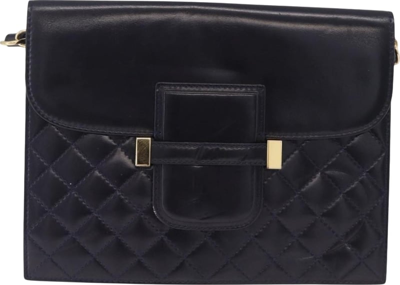 Saint Laurent Vintage Shoulder bag Leather Medium