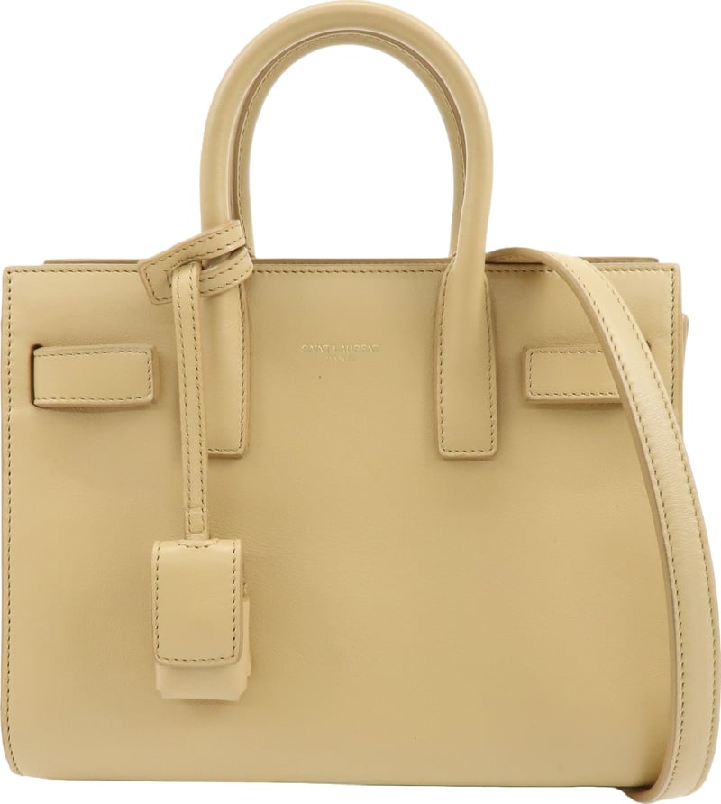Saint Laurent Sac de Jour Leather Nano