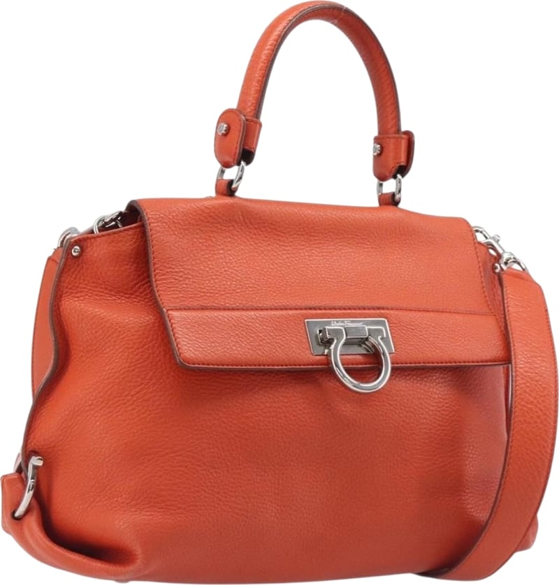 Salvatore Ferragamo Soft Sofia Leather Medium