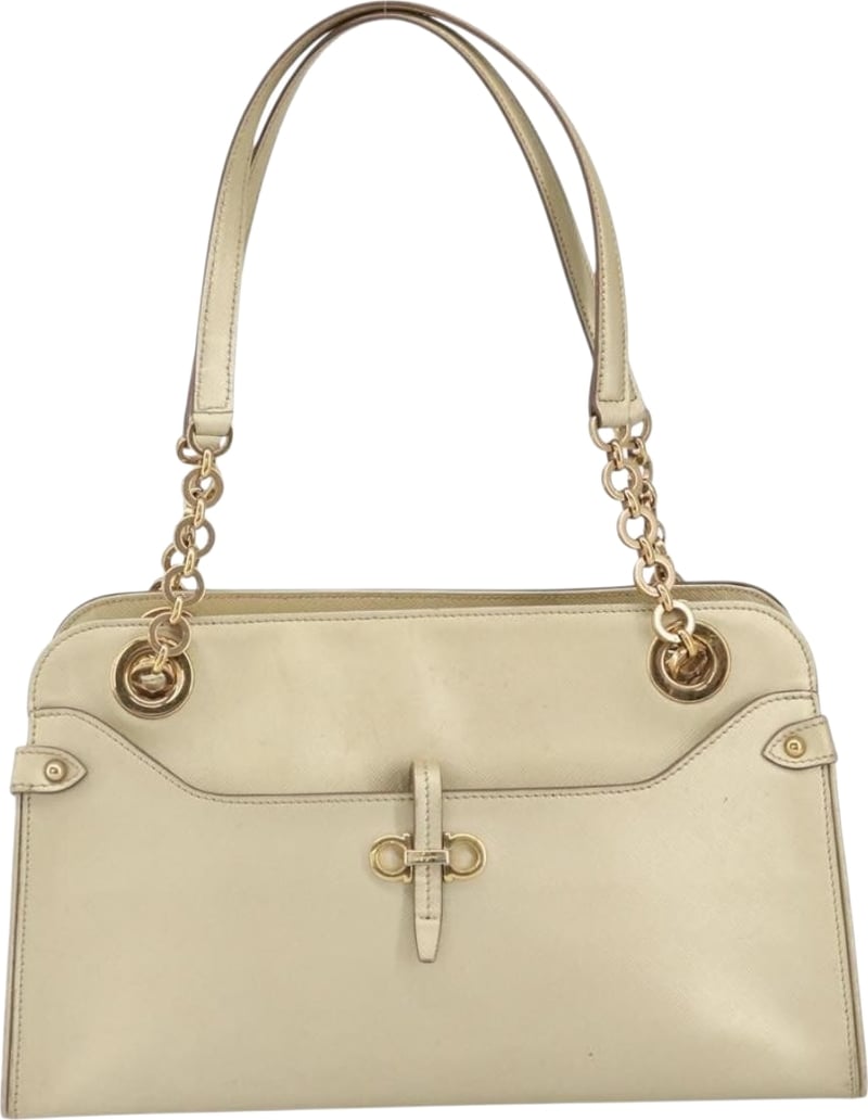 Salvatore Ferragamo Gancini Leather Mini