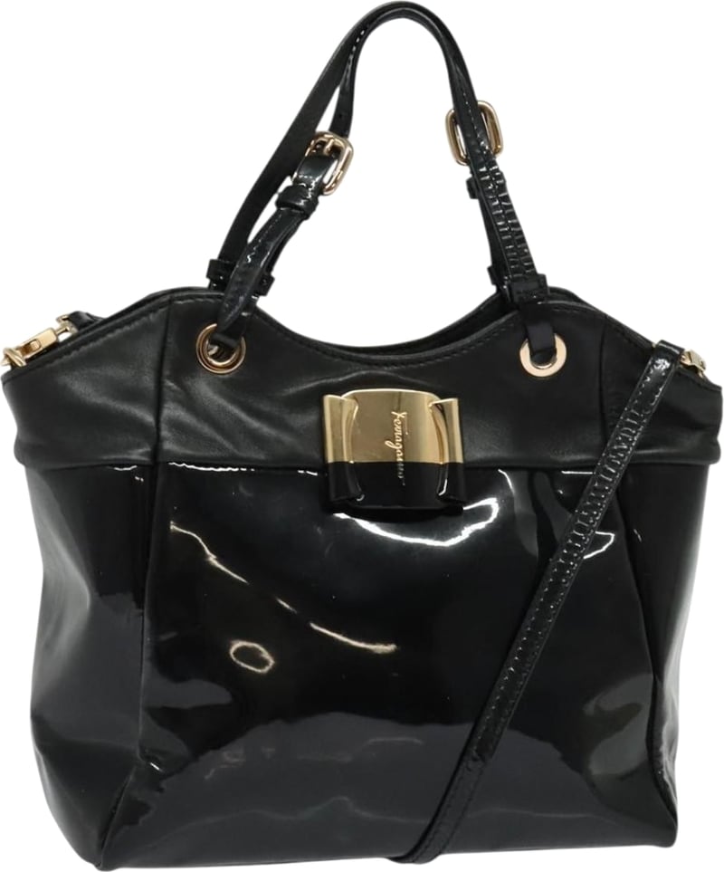 Salvatore Ferragamo Vala Patent Leather