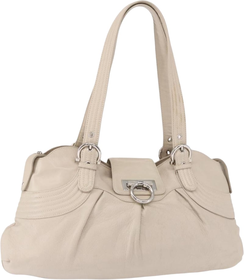 Salvatore Ferragamo Gancini Leather Mini