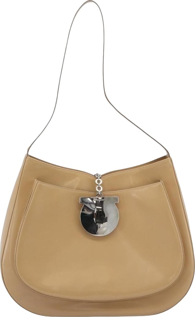 Salvatore Ferragamo Gancini Patent Leather