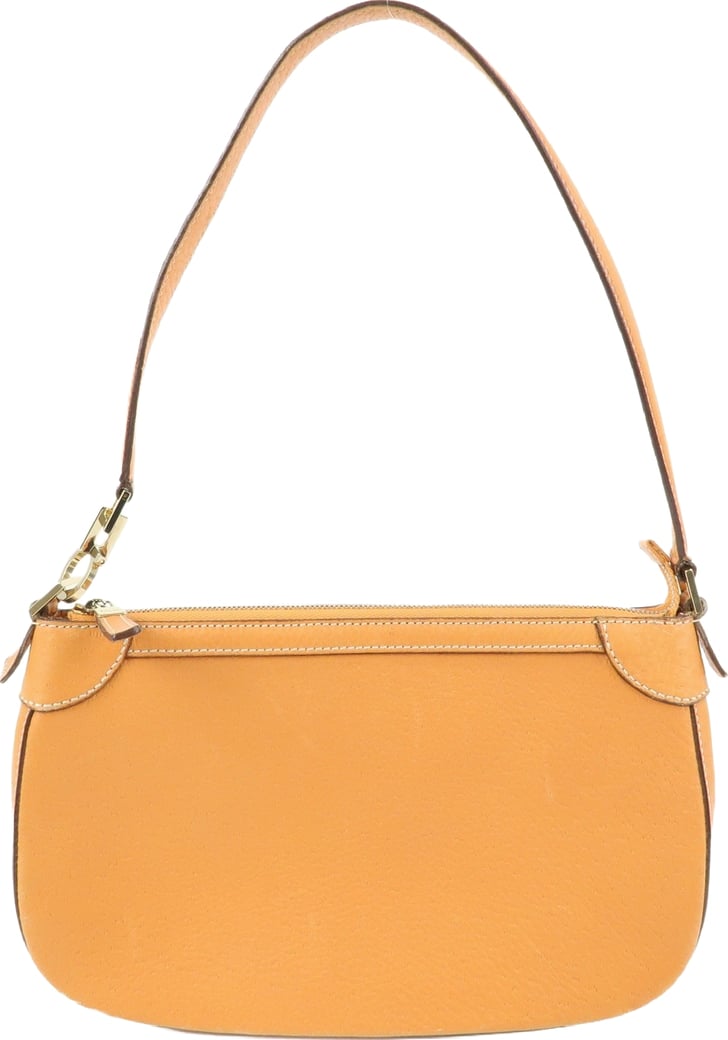 Salvatore Ferragamo Gancini Top Handle Leather Mini
