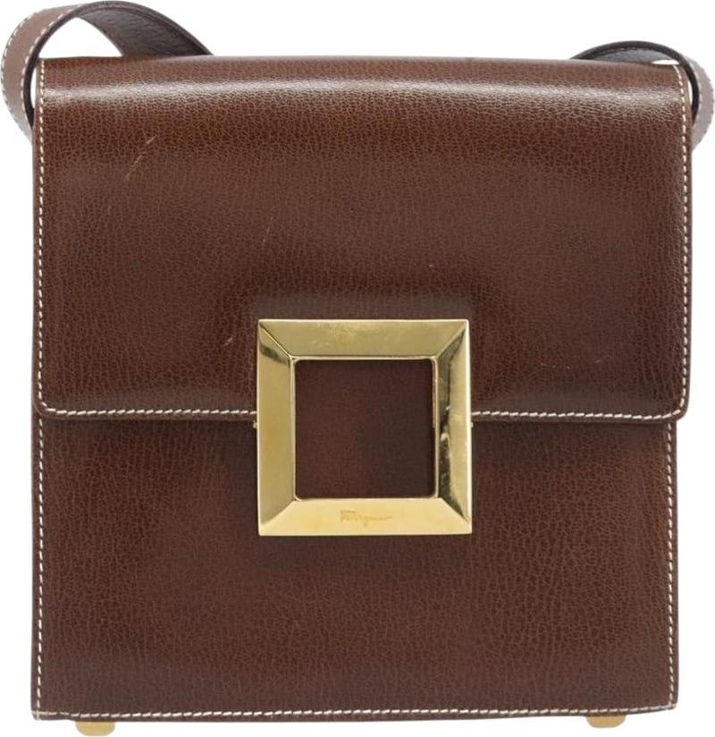 Salvatore Ferragamo Shoulder Bag Leather