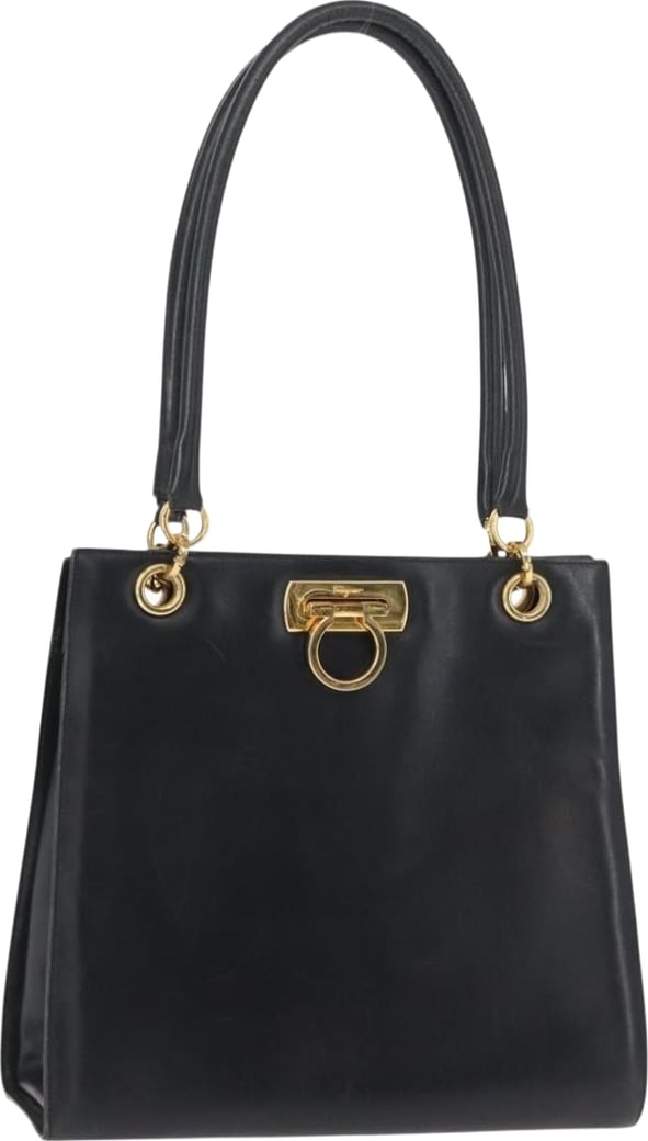 Salvatore Ferragamo Gancini Leather Mini