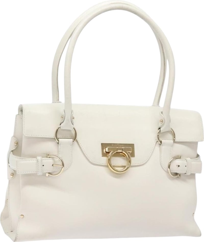 Salvatore Ferragamo Virna Satchel Leather Medium