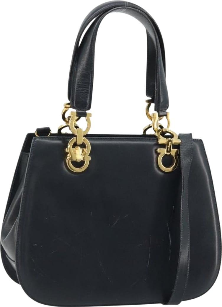 Salvatore Ferragamo Gancini Leather Small