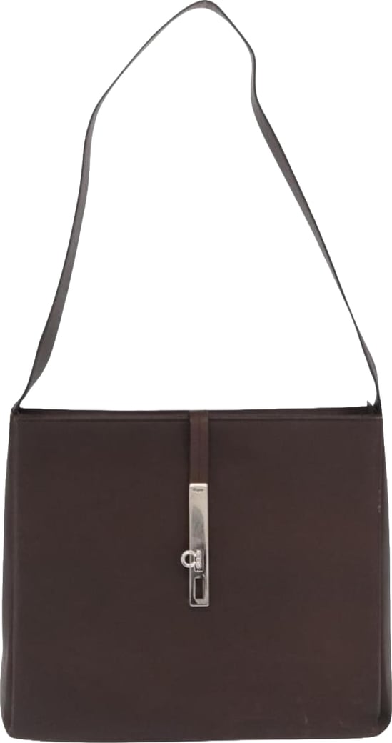 Salvatore Ferragamo Gancini Leather Mini