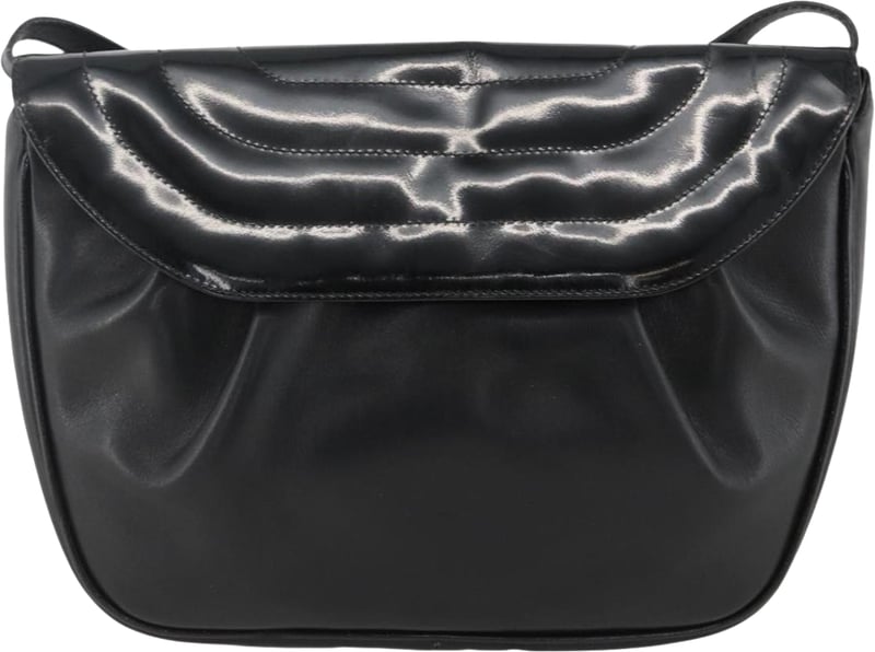 Salvatore Ferragamo Flap Shoulder Patent Leather
