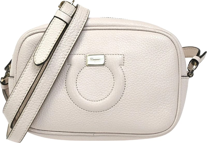 Salvatore Ferragamo City Camera Leather