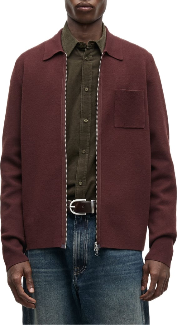 Polo Guna Full Zip Bitter Chocolate