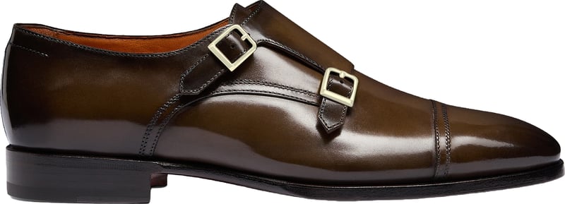 Men's doublebuckle shoe