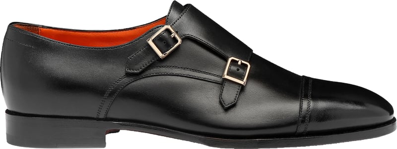 Men's doublebuckle shoe
