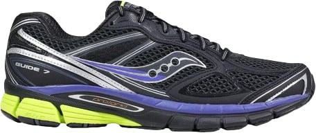 Saucony Black Polyethylene Athletic Sneakers