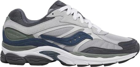 Saucony Gray Synthetic Athletic Sneakers