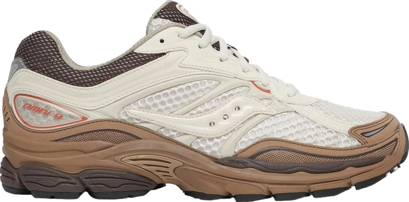 Heren Progrid Omni 9 hardloopsneaker Bruin