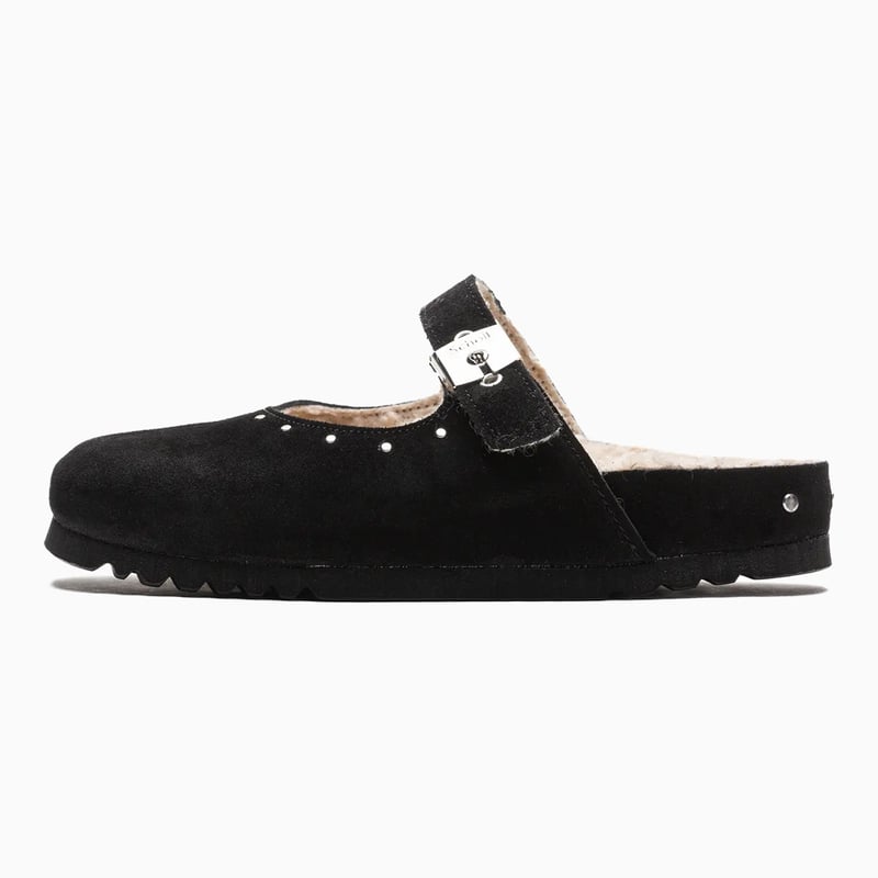 Scholl Karen Suesynfur W "Black"