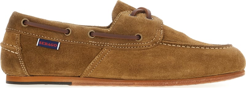 Sebago Mocassini Stile Barca in Camoscio