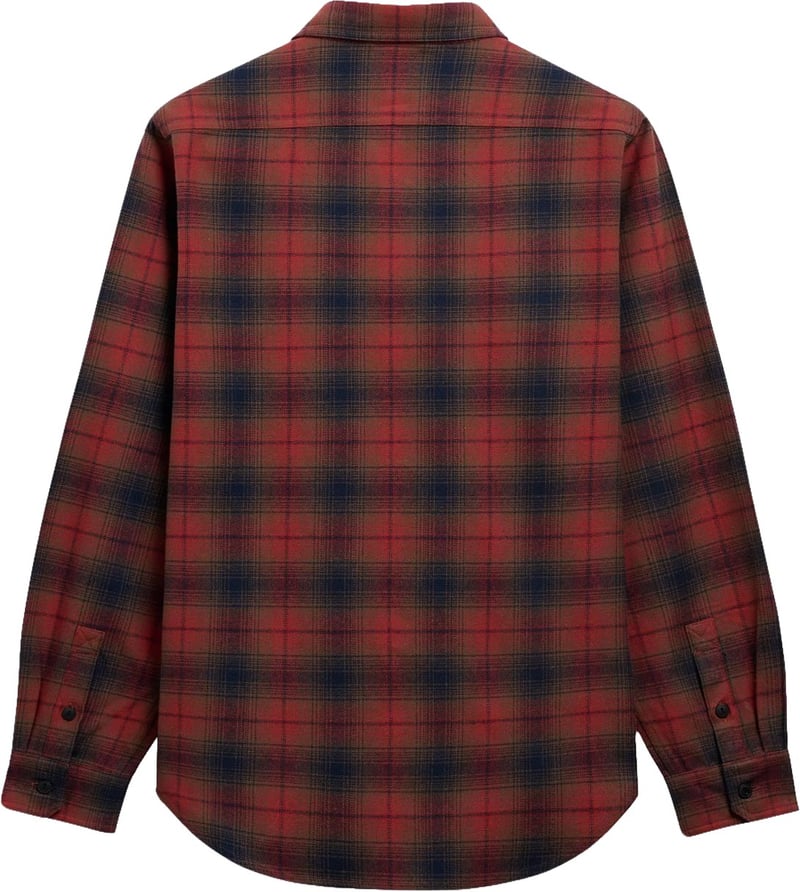 Camicia Mizzen Marrone/Rossa/Arancione