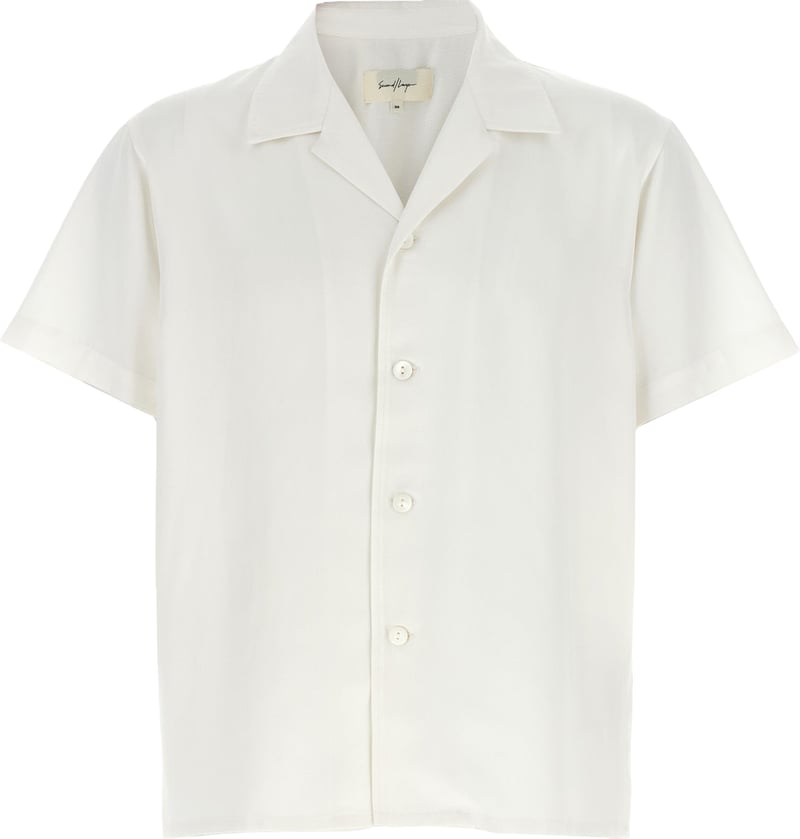 SECOND/LAYER White Lyocell Blouse