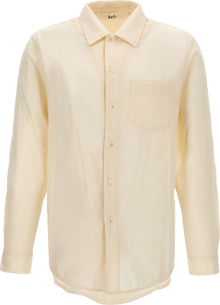 SÉFR White Cotton Blouse