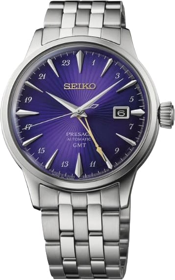 Seiko Horloge HCB006J1 Presage GMT Staal Automaat 145 the Anniversary 39mm Limited Edition