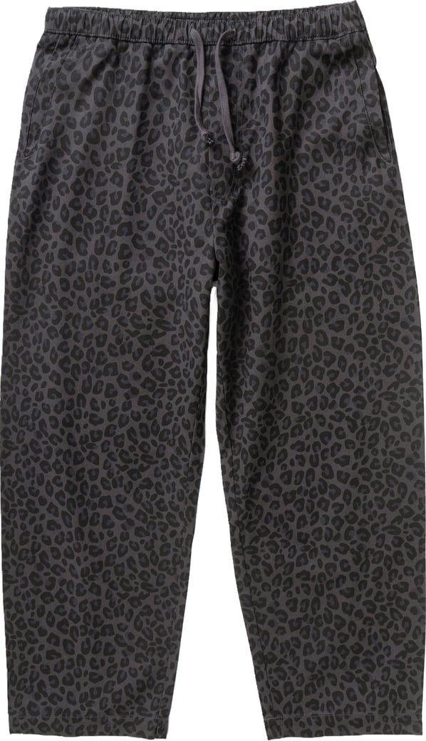 Service Works Patterned Easy Chef Pants Zwart Luipaard