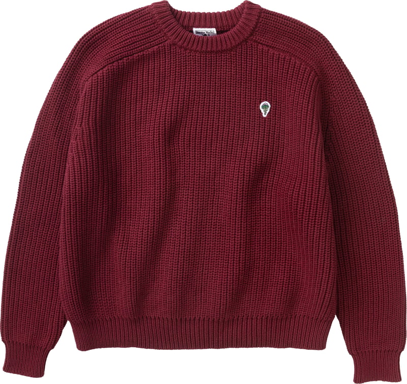 Service Works Artichoke Chunky Knit Bordeaux