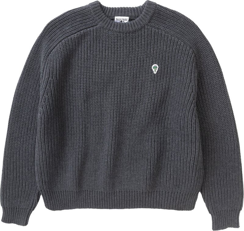 Service Works Artichoke Chunky Knit Grijs
