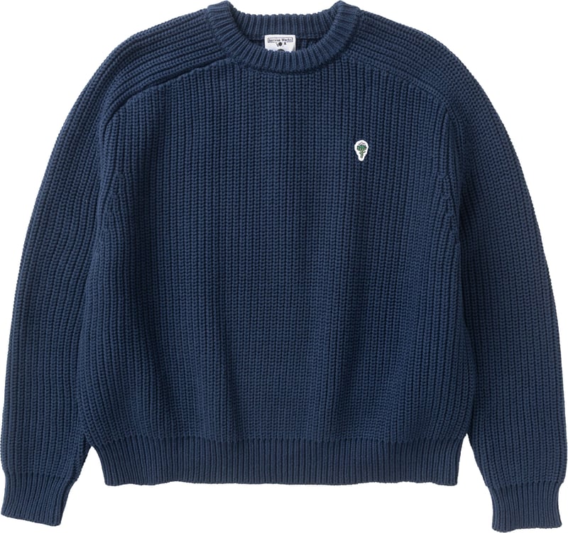 Service Works Artichoke Chunky Knit Blauw