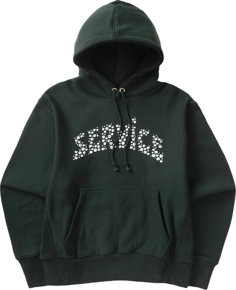 Service Works Frizzante Hoodie Groen