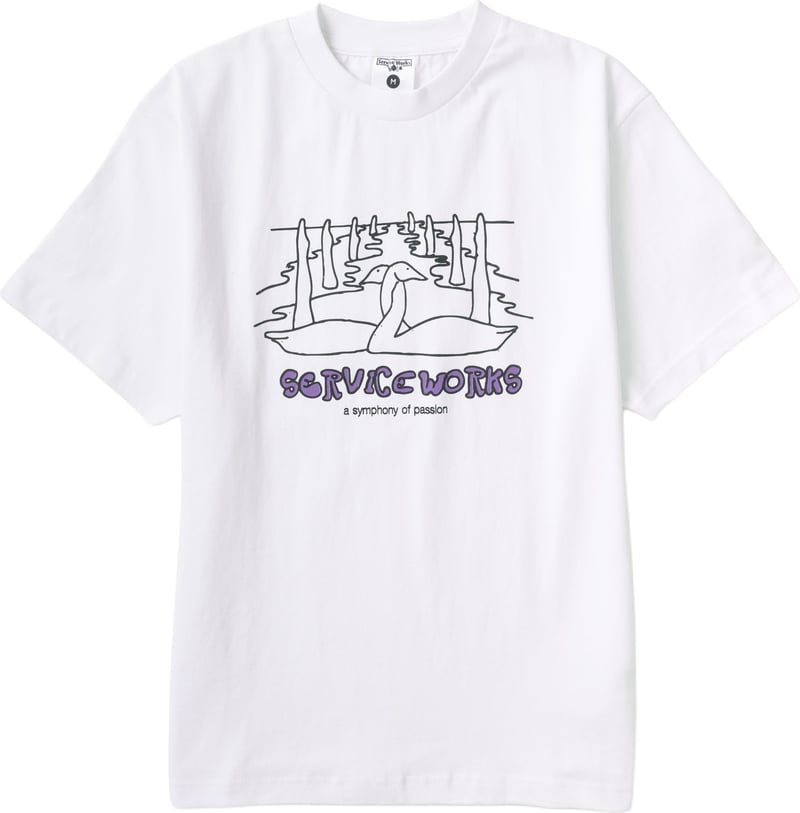 Service Works Symphony Tee Wit