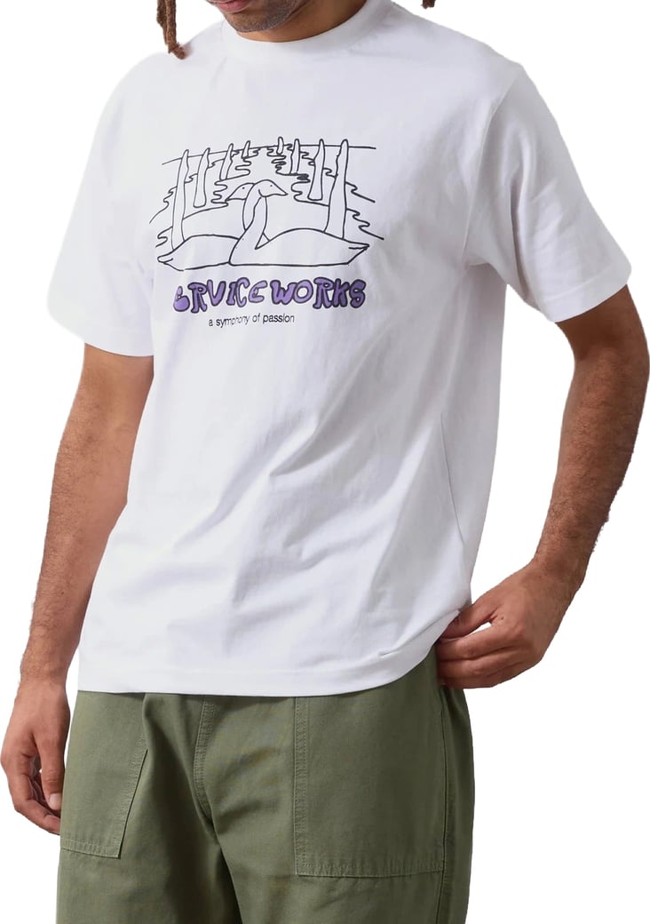 Service Works Symphony Tee Wit