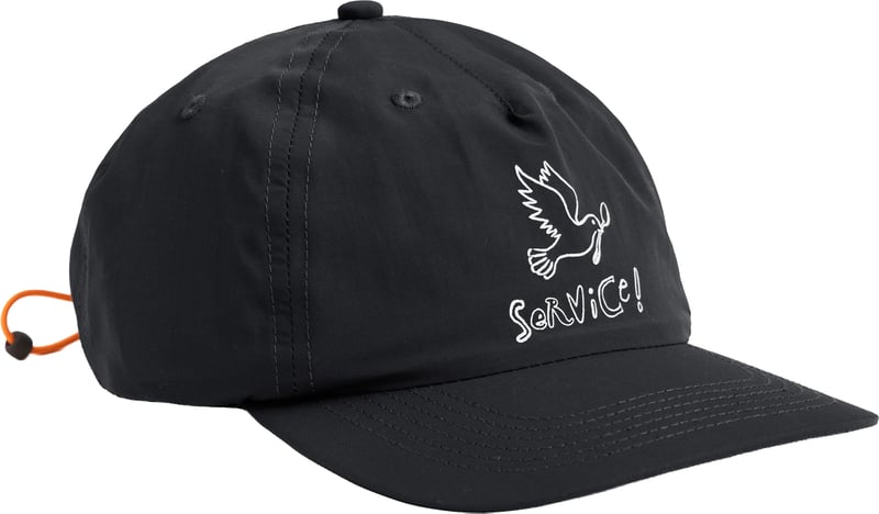 Service Works Nylon Dove Cap Zwart