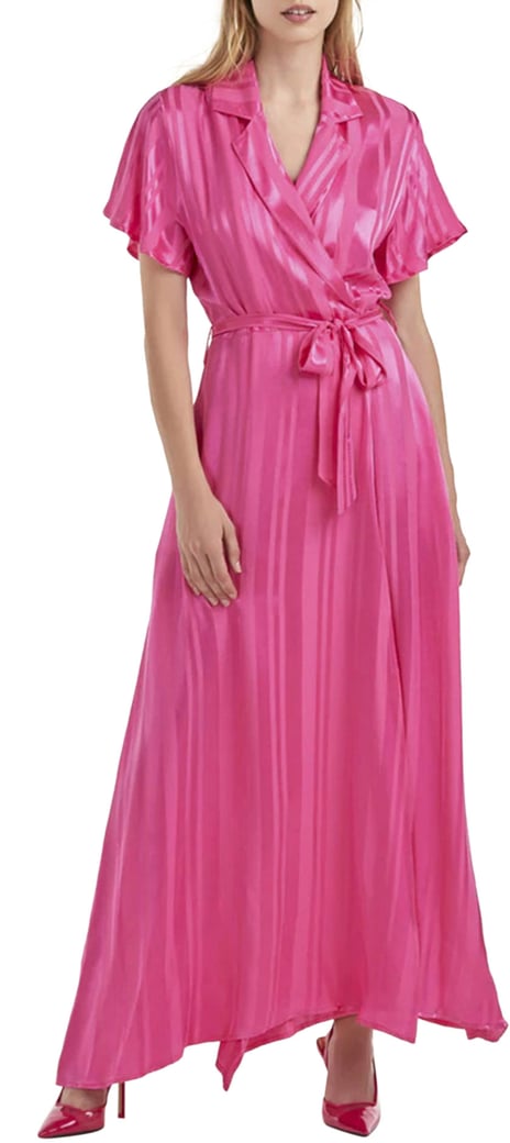 Long blouse dress hotpink
