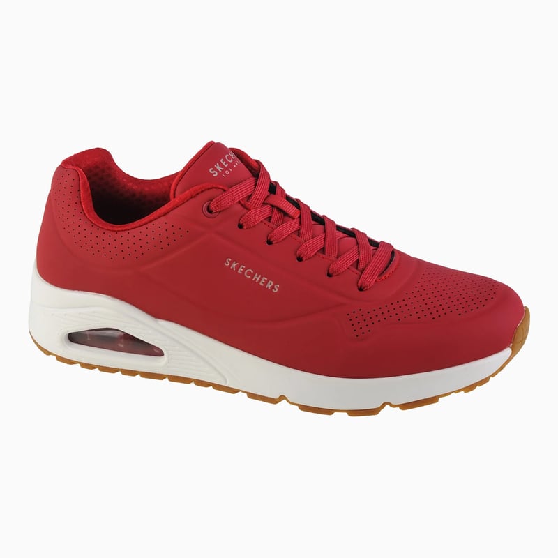 Skechers UNO - Stand On Air 'Dark Red'