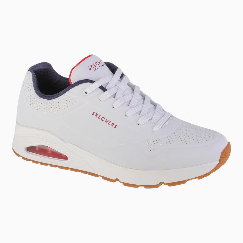 Skechers UNO - Stand On Air 'White Navy Red'